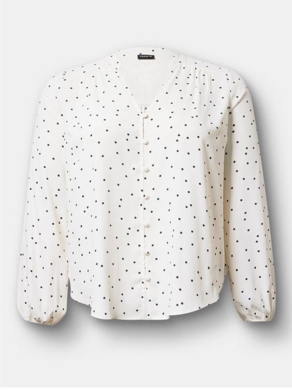 NWT Torrid Georgette Button Front Blouse